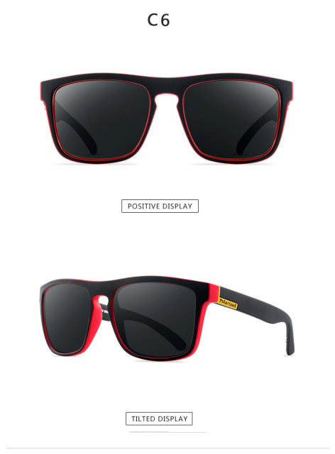 DJXFZLO 2022 New Fashion Guy's Sun Glasses Polarized Sunglasses Men Classic Design Mirror Square Ladies Sunglasses Women