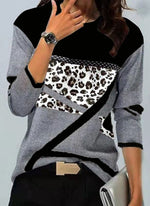 2022 Fashion Women Print Shirts Vintage Spring Tee Autumn Blouse Top Casual Full Long Sleeve Pullover S-5XL