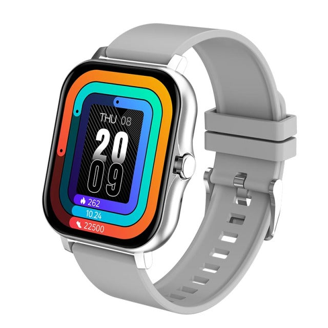 2022 New Women Smart Watch Men 1.69&quot; Color Screen Full Touch Fitness Tracker Bluetooth Call Smart Clock Ladies Smartwatch Women