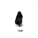 Women Pumps High Heels Classics Fashion Design Black Leather Lady Office Dress Party Wedding Business Heels Shoes For Women 2022