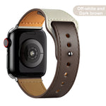 Leather strap for Apple Watch band high quality Male lady series 1234567 SE 44mm 40mm watch for iWatch 42mm 38mm Bracelet