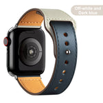 Leather strap for Apple Watch band high quality Male lady series 1234567 SE 44mm 40mm watch for iWatch 42mm 38mm Bracelet