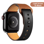 Leather strap for Apple Watch band high quality Male lady series 1234567 SE 44mm 40mm watch for iWatch 42mm 38mm Bracelet