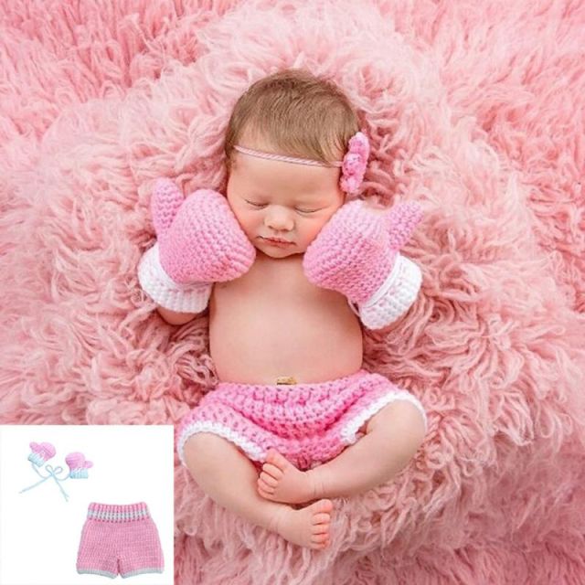 newborn photography props crothet baby clothes boy clothing boys accessories infant girl costume crocheted handmade outfit