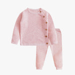 Baby Boy Girl Clothes Sets Spring Newborn Baby Girl Clothing Tops + Pant Outfits Baby Knit Sweater Baby Pajamas Sets