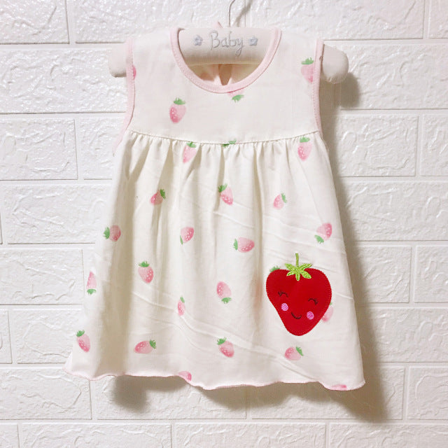 Baby Dress 2018 Summer New Girls Fashion Infantile Dresses Cotton Children's Clothes Flower Style Kids Clothing Princess Dress