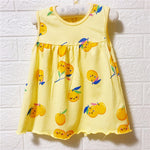 Baby Dress 2018 Summer New Girls Fashion Infantile Dresses Cotton Children's Clothes Flower Style Kids Clothing Princess Dress