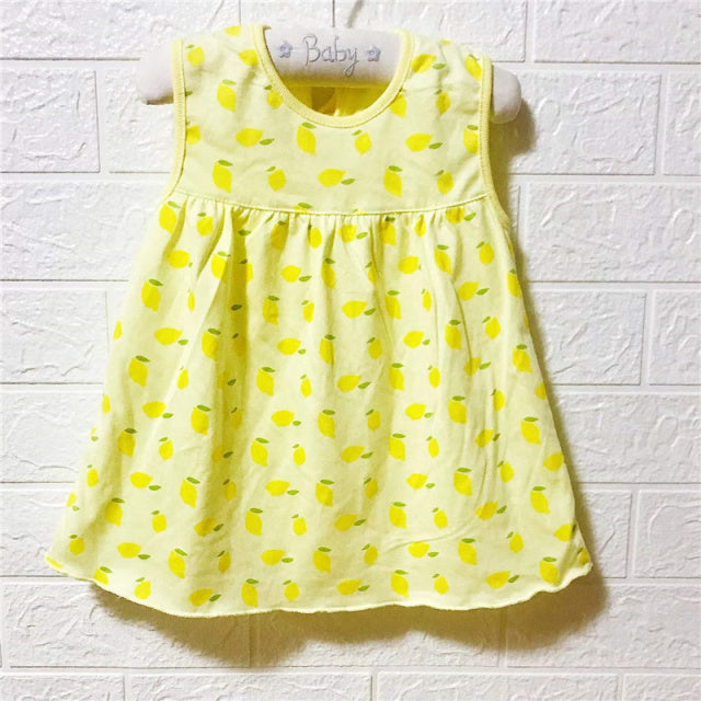 Baby Dress 2018 Summer New Girls Fashion Infantile Dresses Cotton Children's Clothes Flower Style Kids Clothing Princess Dress