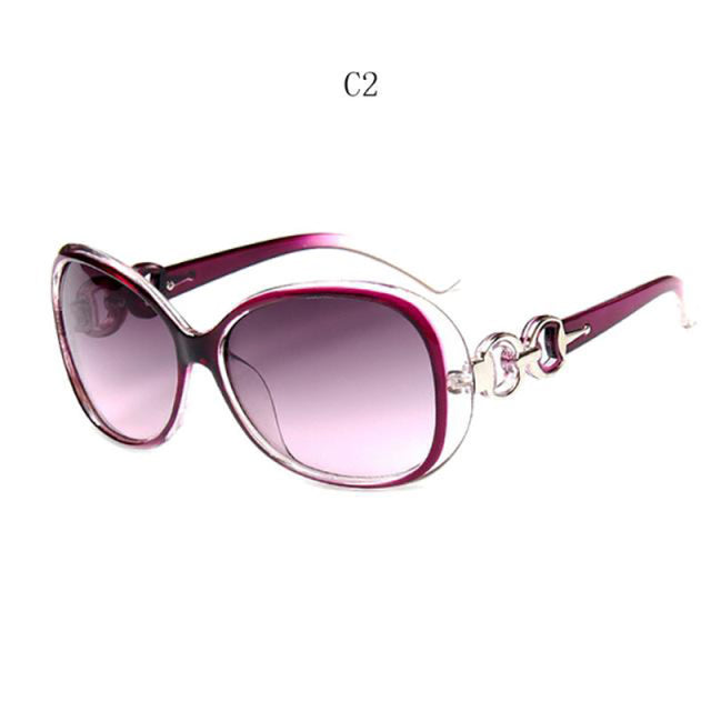 Sunglasses Ladies Anti-Ultraviolet Jade Crystal Texture Sun Glasses Gradient Black Outdoor Sunglasses Oculos Sol Feminino 2022