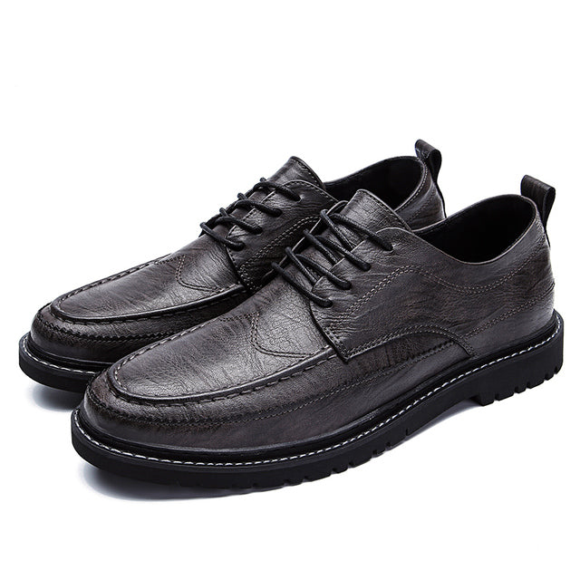 2021 New Men's Quality Leather Shoes British Business lace up fashion black Soft Leather Man Split Leather Dress Shoes men