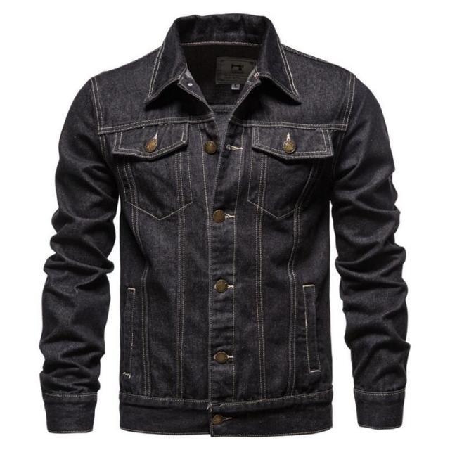 Men Light Blue Jean Jackets Casual Denim Coats New Men High Quality Wool Liner Thicker Winter Denim Jackets Warm Coats Size 6XL