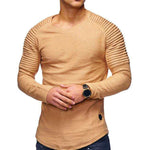 Men Shirt Sweaters Solid Color Half High Collar Casual Slim Long Sleeve Keep Warm Tight Shirt Male for Men Clothes Inner Wear