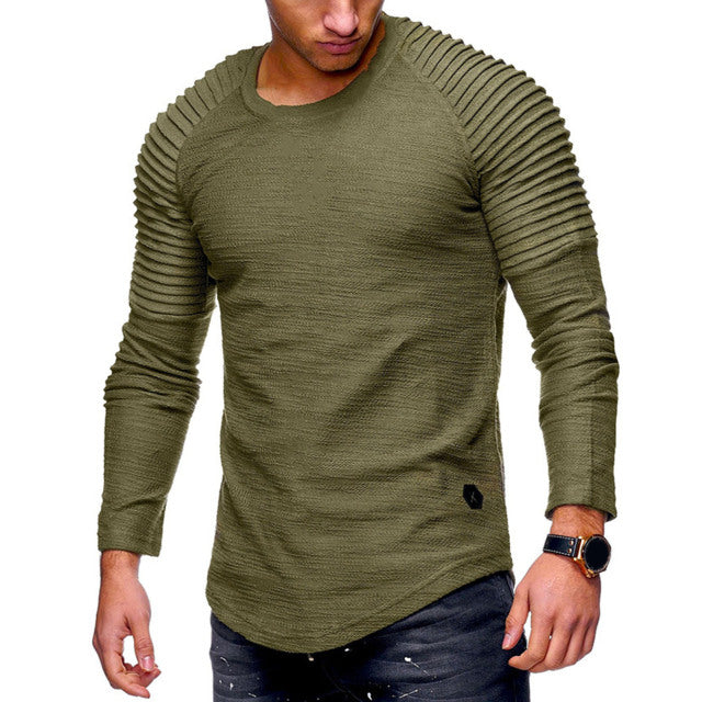 Men Shirt Sweaters Solid Color Half High Collar Casual Slim Long Sleeve Keep Warm Tight Shirt Male for Men Clothes Inner Wear