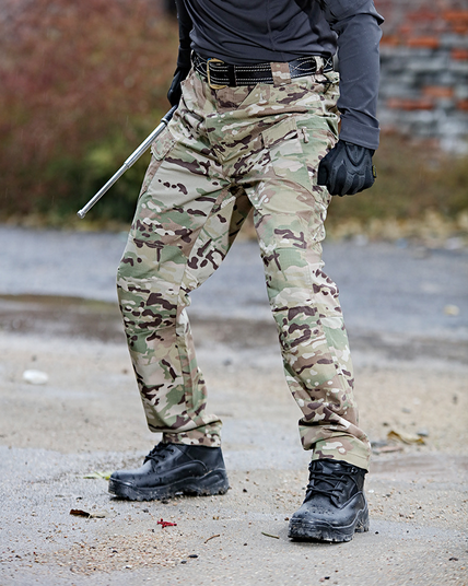 City Military Tactical Pants Men SWAT Combat Army Trousers Many Pockets Waterproof Wear Resistant Casual Cargo Pants Men 2021