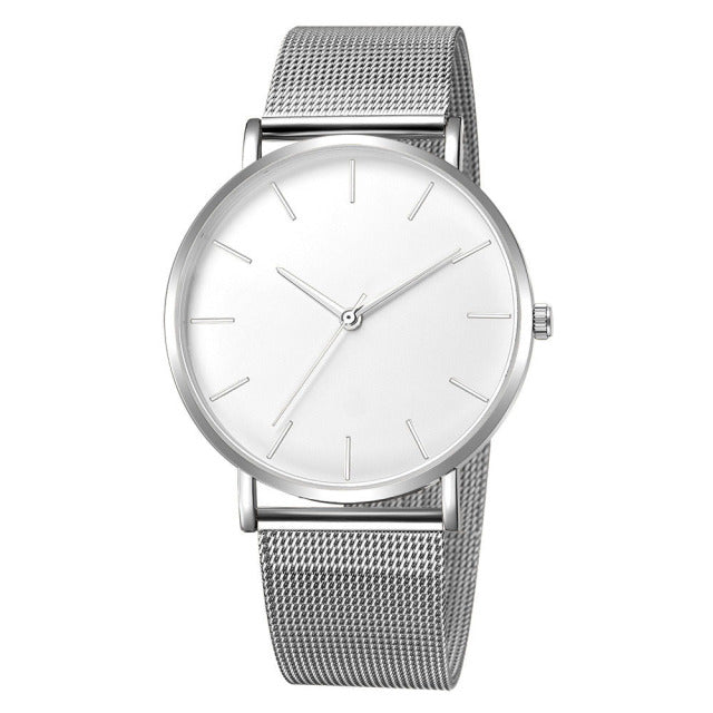 Women Watch Rose Gold Montre Femme 2022 Women's Mesh Belt ultra-thin Fashion relojes para mujer Luxury Wrist Watches reloj mujer
