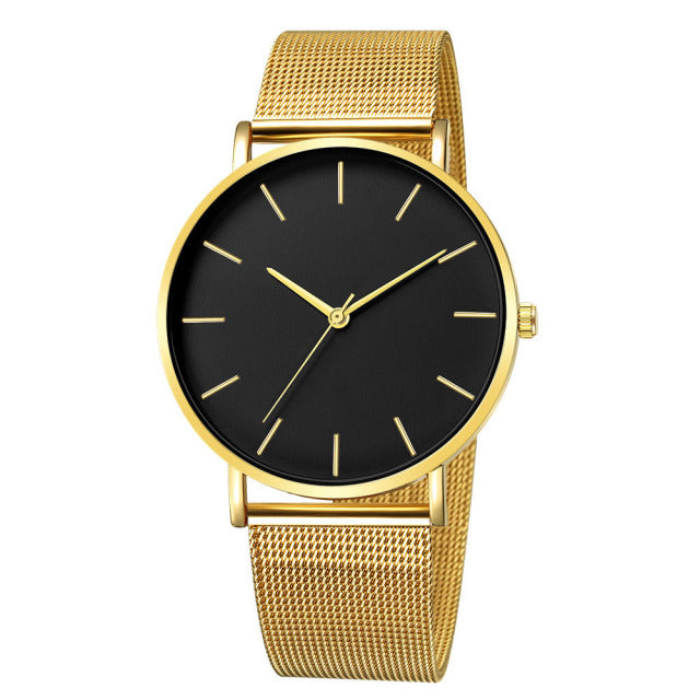 Women Watch Rose Gold Montre Femme 2022 Women's Mesh Belt ultra-thin Fashion relojes para mujer Luxury Wrist Watches reloj mujer