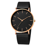 Women Watch Rose Gold Montre Femme 2022 Women's Mesh Belt ultra-thin Fashion relojes para mujer Luxury Wrist Watches reloj mujer