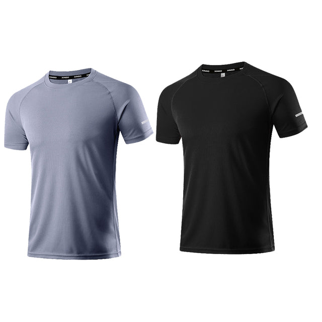 Men Running T-Shirts Quick Dry Compression Sport T-Shirts Athletic Wear Fitness Gym Running Soccer Shirts Men Jersey Sportswear