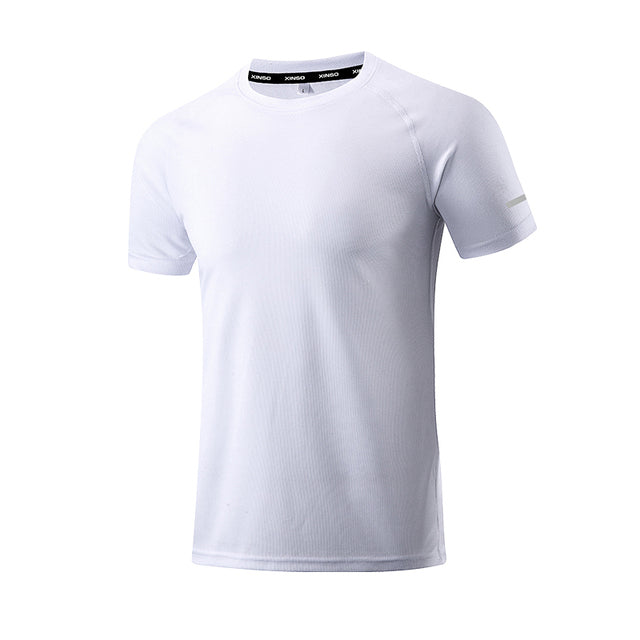 Men Running T-Shirts Quick Dry Compression Sport T-Shirts Athletic Wear Fitness Gym Running Soccer Shirts Men Jersey Sportswear