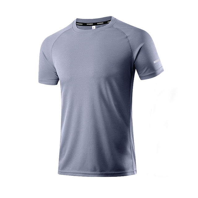 Men Running T-Shirts Quick Dry Compression Sport T-Shirts Athletic Wear Fitness Gym Running Soccer Shirts Men Jersey Sportswear