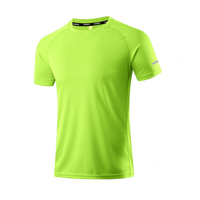 Men Running T-Shirts Quick Dry Compression Sport T-Shirts Athletic Wear Fitness Gym Running Soccer Shirts Men Jersey Sportswear