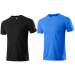 Quick Dry Men's T-shirt Athletic Wear Gym Male Camisetas Sportswear Compression Fitness Shirt Top Running Jersey Sport Clothing