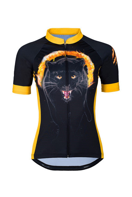 Outdoors Cycling Athletic Wear Breathable Team MTB Racing Sport Bicycle Jersey Ladies Cycling Clothing Short Bike Jersey