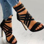 Pumps Women Shoes High Heels Women Sandals 2022 Zipper New Fashion Summer High Heels Sexy Ladies Peep Toe Shoes Women Pumps