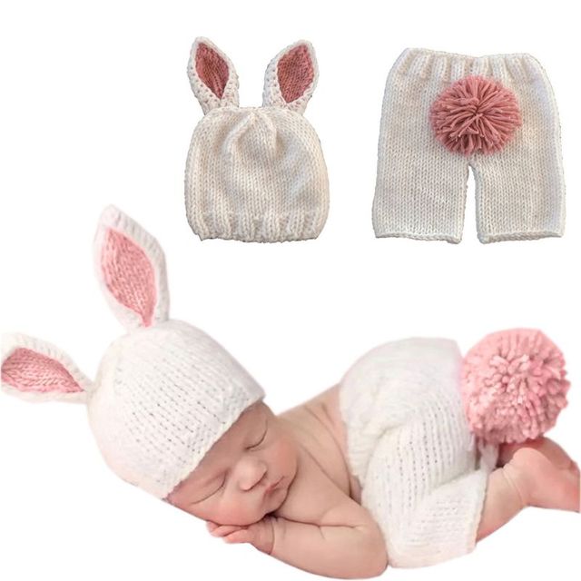 newborn photography props crothet baby clothes boy clothing boys accessories infant girl costume crocheted handmade outfit