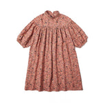 6M To 18Y Kids Baby Girls Teen Summer Dress Women Midi Dress 2022 Children Clothing Fashion Sisters Floral Baby Romper, #7001