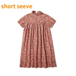 6M To 18Y Kids Baby Girls Teen Summer Dress Women Midi Dress 2022 Children Clothing Fashion Sisters Floral Baby Romper, #7001