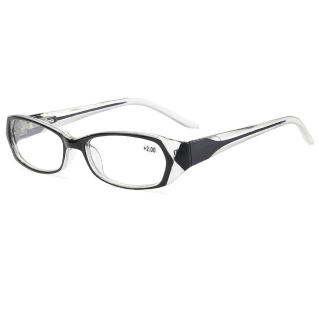 Fashion Retro Anti-blue Reading Reading Glasses Ladies Reading Glasses Computer Prescription Glasses +100+400