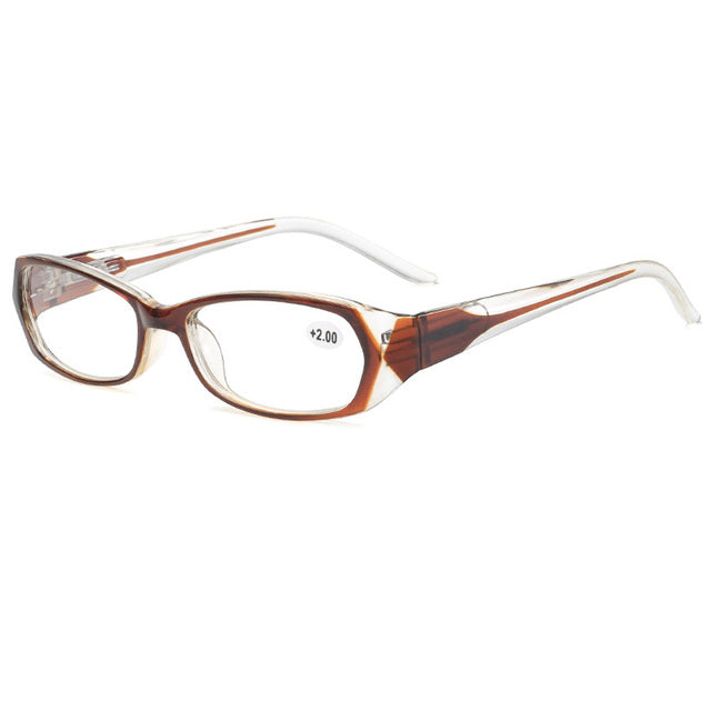 Fashion Retro Anti-blue Reading Reading Glasses Ladies Reading Glasses Computer Prescription Glasses +100+400