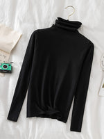 Turtleneck Women Sweaters 2020 Autumn Winter Sweater Knitted Pullover Long Sleeve Woman Sweaters Tops Soft Jumper Pull Femme