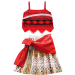Disney Princess Party Dress up for Girls Halloween Frozen Elsa Jasmine Rapunzel Costume Kids Encanto Robe Clothing Birthday Gift