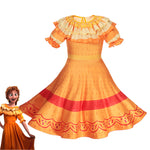 Disney Princess Party Dress up for Girls Halloween Frozen Elsa Jasmine Rapunzel Costume Kids Encanto Robe Clothing Birthday Gift