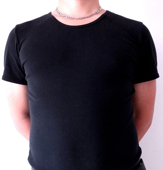 High Quality 8 mm 18'' - 36'' Inches Men  Customize Length Chain Stainless Steel Necklace Figaro Chain Fashion Jewerly