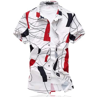 LONMMY plus size6XL 2018 Summer Men shirt dress camisa social masculina Brand clothing men shirts Slim fit Short sleeves blouses