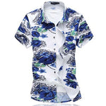 LONMMY plus size6XL 2018 Summer Men shirt dress camisa social masculina Brand clothing men shirts Slim fit Short sleeves blouses
