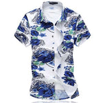 LONMMY plus size6XL 2018 Summer Men shirt dress camisa social masculina Brand clothing men shirts Slim fit Short sleeves blouses
