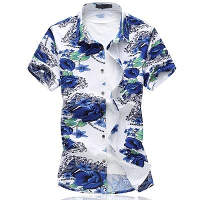 LONMMY plus size6XL 2018 Summer Men shirt dress camisa social masculina Brand clothing men shirts Slim fit Short sleeves blouses