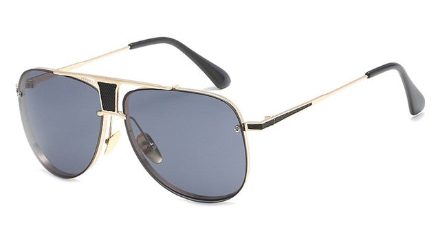New Sunglasses Men Mirror Driving Women Luxury Brand Sunglasses Brown Points Sun Glasses Shades Lunette Femme Glases