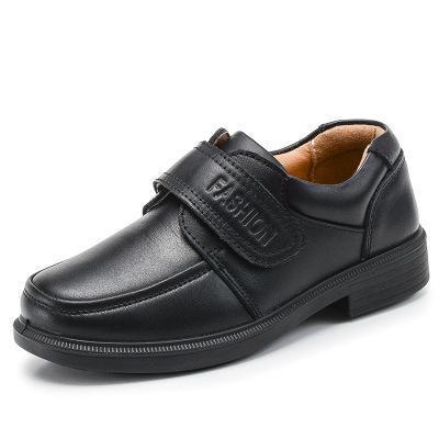 New Boys Genuine Leather Shoes for Children Casual Black Wedding Dress Oxford School Student Shoes Kids Moccasins Uniform Shoes
