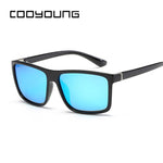 COOYOUNG Polaroid Sunglasses Unisex Square Vintage Sun Glasses Famous Brand Sun Glases Polarized Sunglasses