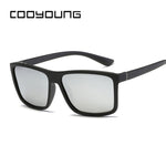 COOYOUNG Polaroid Sunglasses Unisex Square Vintage Sun Glasses Famous Brand Sun Glases Polarized Sunglasses