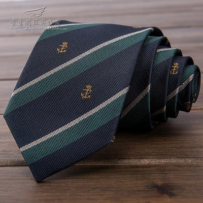Music Note Embroidery Pinao Keyboard British Japanese School Girls & Boys JK Uniform Neck Tie Students Necktie Cosplay Colors