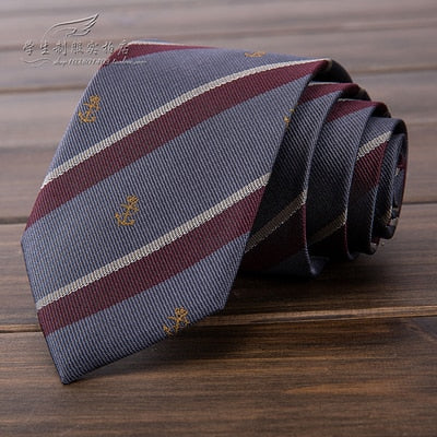 Music Note Embroidery Pinao Keyboard British Japanese School Girls & Boys JK Uniform Neck Tie Students Necktie Cosplay Colors