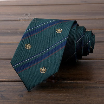 Music Note Embroidery Pinao Keyboard British Japanese School Girls & Boys JK Uniform Neck Tie Students Necktie Cosplay Colors