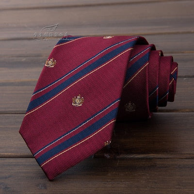 Music Note Embroidery Pinao Keyboard British Japanese School Girls & Boys JK Uniform Neck Tie Students Necktie Cosplay Colors