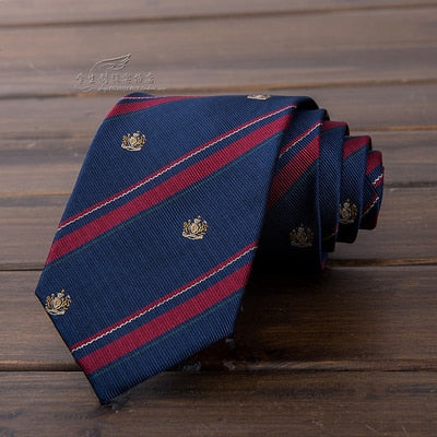 Music Note Embroidery Pinao Keyboard British Japanese School Girls & Boys JK Uniform Neck Tie Students Necktie Cosplay Colors